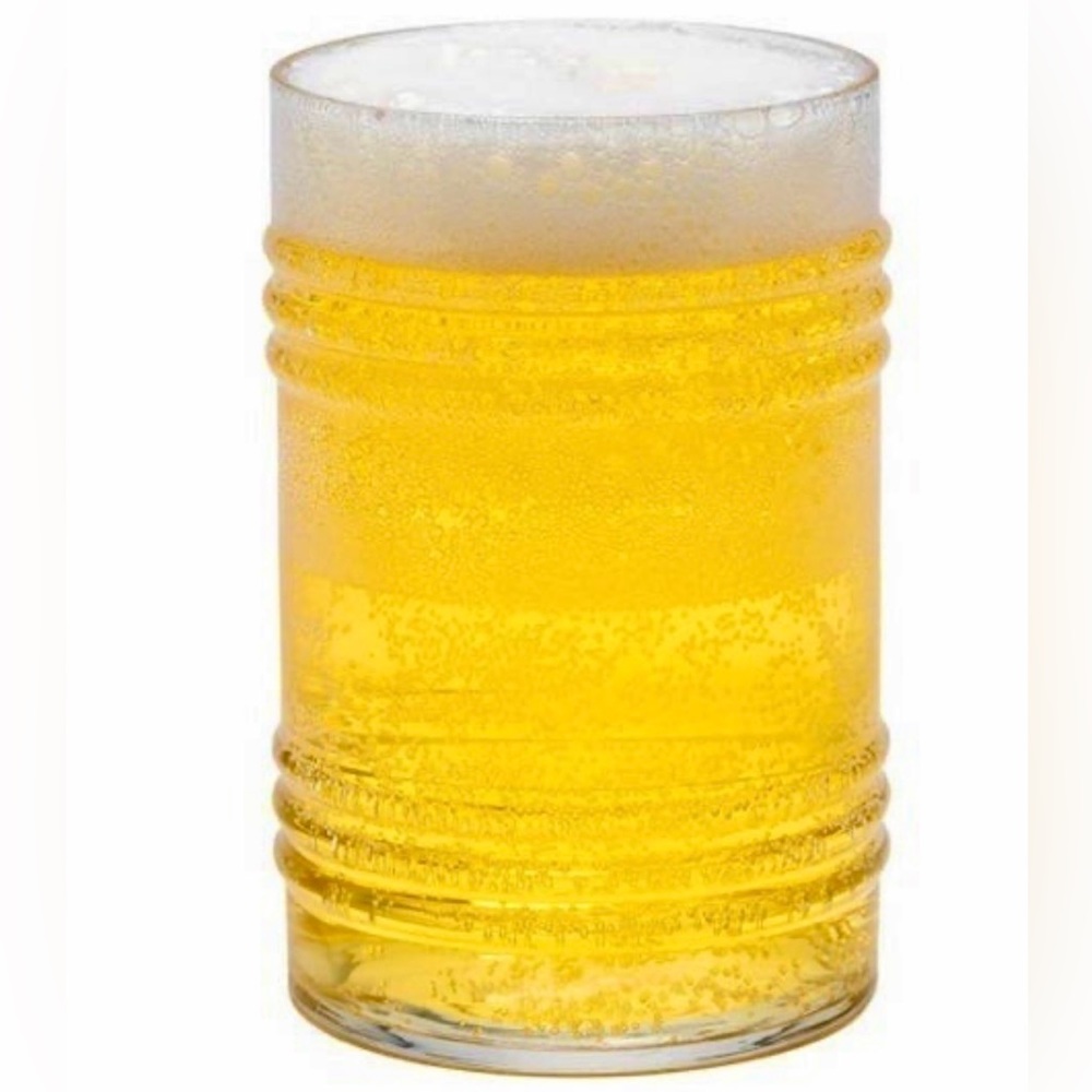 SET BLOWN GLASS BEER GLASSES 20 Ounce